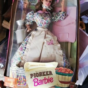 Barbie Pioneer Doll with Floral Outfit